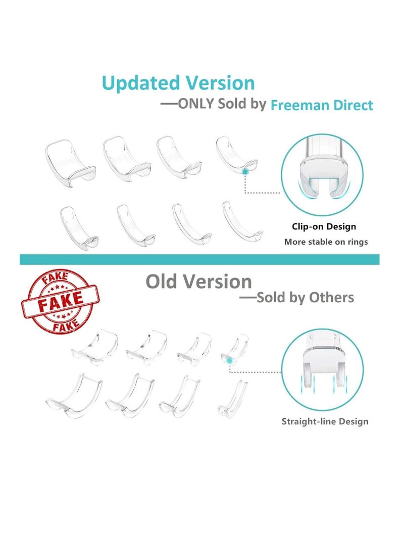 Feramox - Invisible Ring Size Adjuster for Loose Rings Ring Adjuster Fit Any Rings, Assorted Sizes of Ring Sizer - Image 1