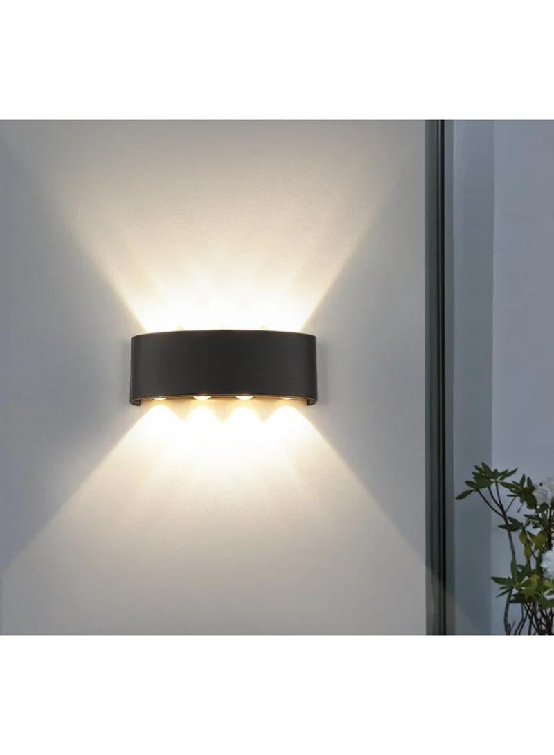نجفة شوب إضاءة حائط عصرية مزابليك شادو LED مودرن – دوجة، خامة أكليرك قوية، موفر للطاقة - Image 1