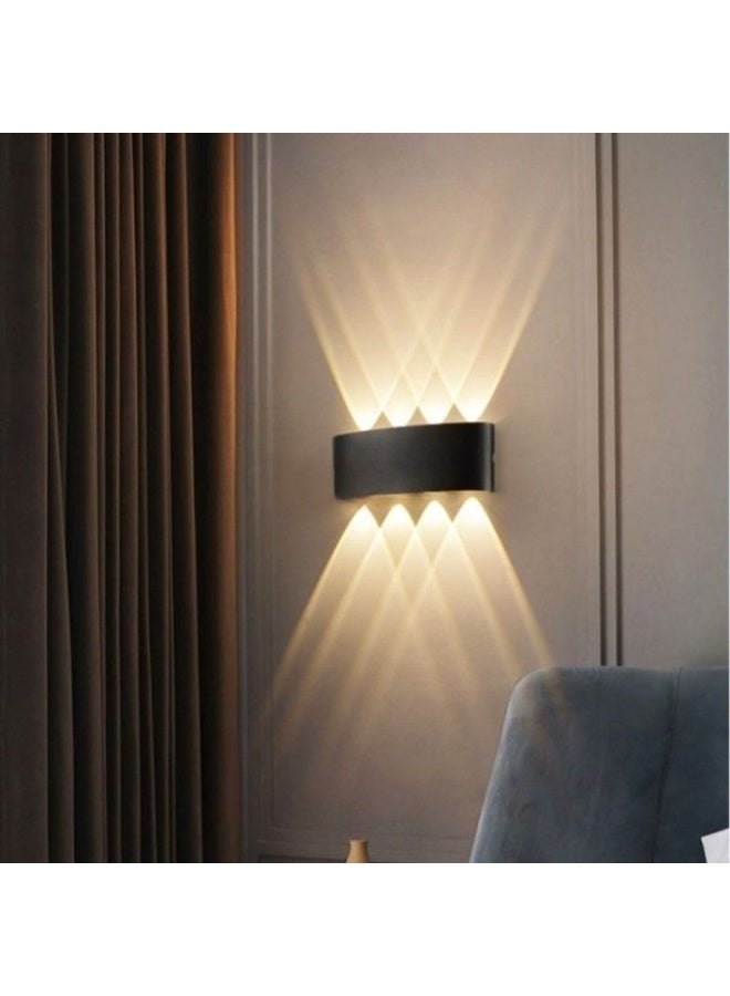 نجفة شوب إضاءة حائط عصرية مزابليك شادو LED مودرن – دوجة، خامة أكليرك قوية، موفر للطاقة - Image 2