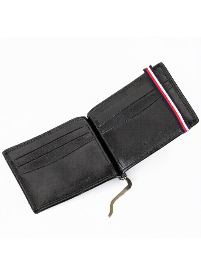 Hilfiger Denim Tommy Hilfiger black genuine leather men's wallet - Image 2