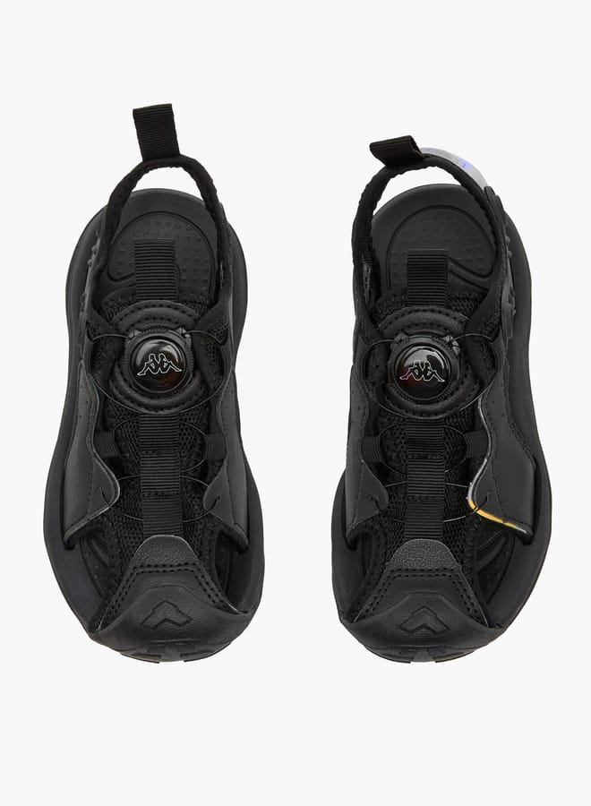 كابا صنادل أولاد بنعل مزخرف وإبزيم دوار - Image 2