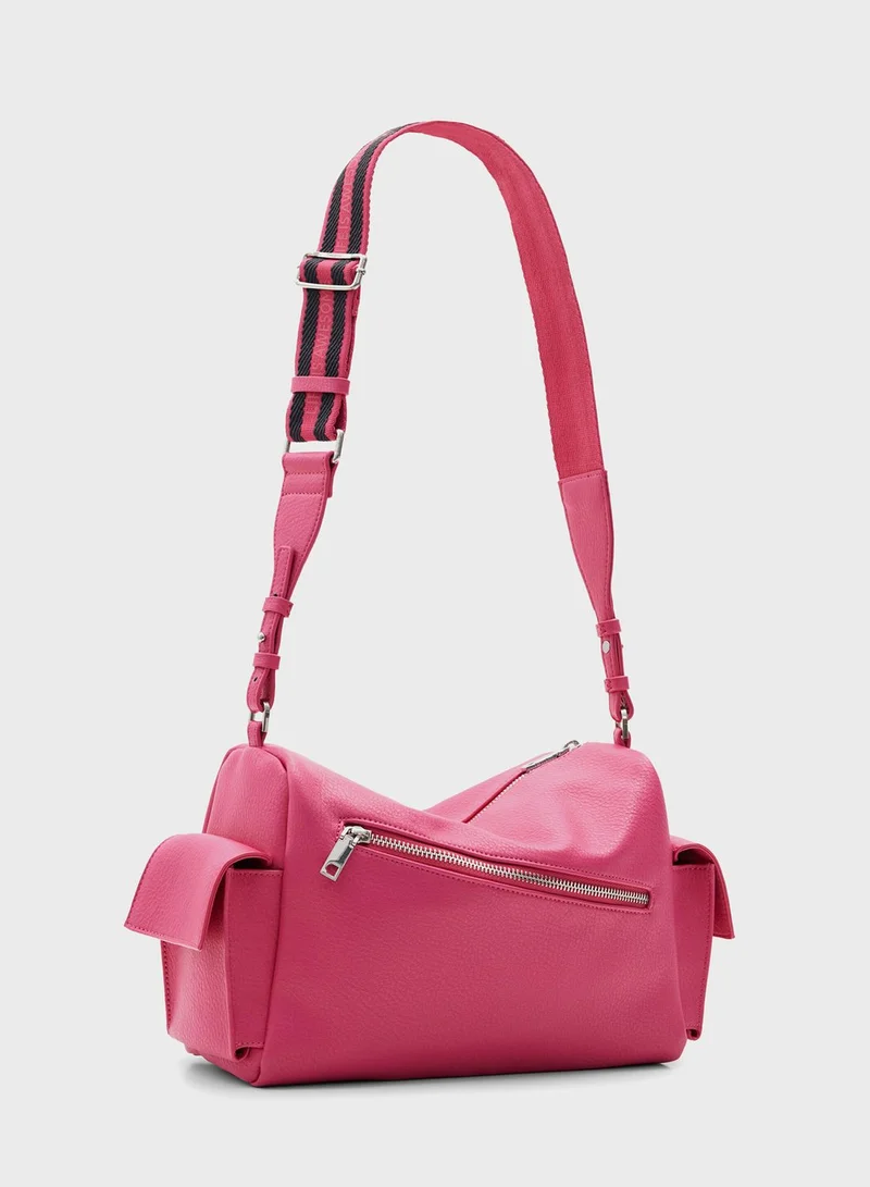 DESIGUAL Half Logo Crossbody