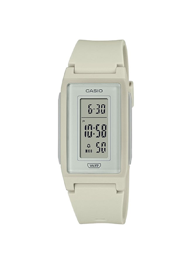 CASIO Women Watch - Digital Slim And Thin Monochromatic Design Clear Dial Resin Band Lf-10Wh-8Df. - Image 1