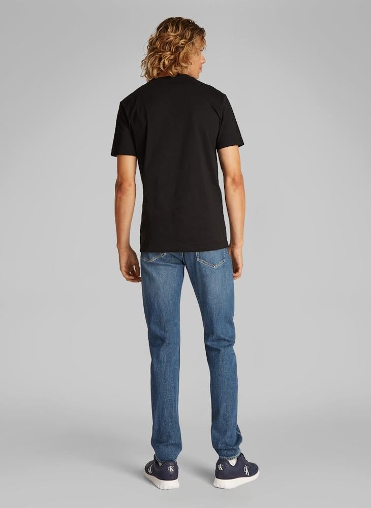 Calvin Klein Jeans Serif Box Graphic T-Shirt  - Image 2