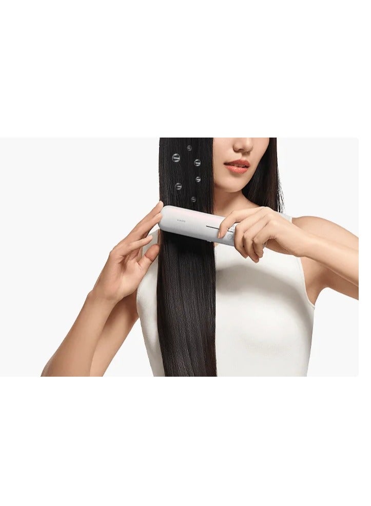 Xiaomi Cordless Hair Straightener Brush with Negative Ion Technology 3 Heat Settings Dual Batteries Travel Friendly Design - Image 3