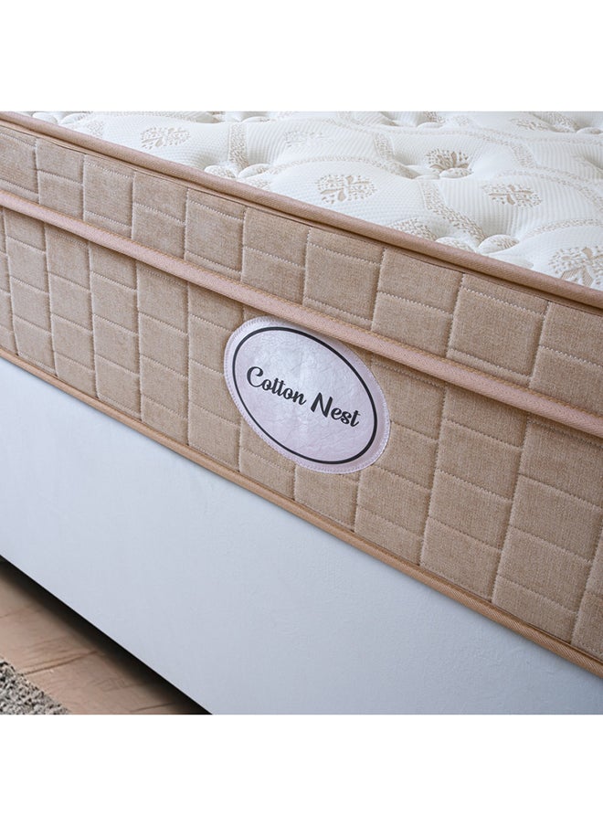 Bed and Mattress Zone Cotton Nest Euro Top Pocket Spring Mattress 150x190 Queen Size  - Image 5