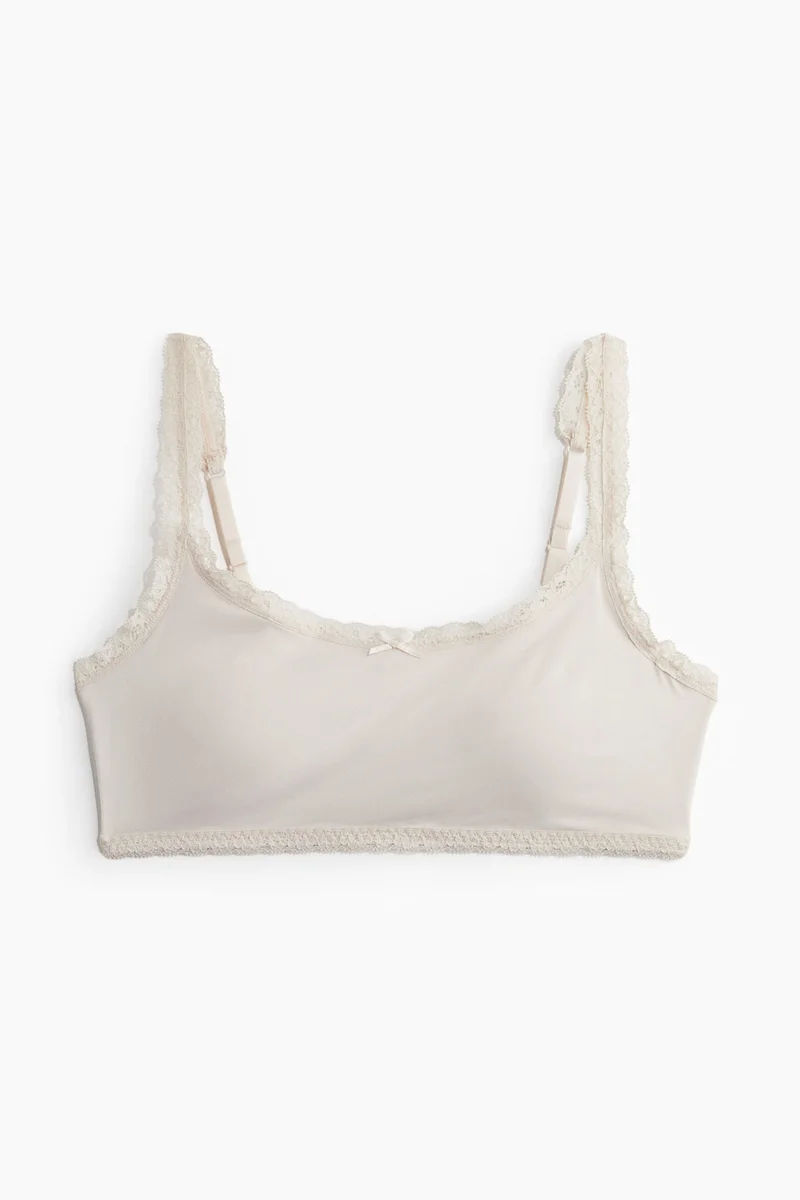 H&M  Padded soft microfibre bra for Women | Best Price UAE