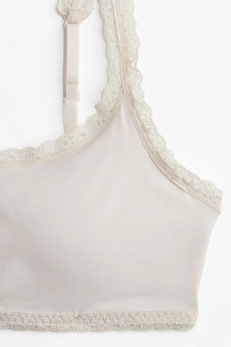 H&M  Padded soft microfibre bra for Women | Best Price UAE