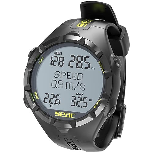 Seac سايك جهاز كمبيوتر الغوص الحر - أسود/أحمر - Image 5