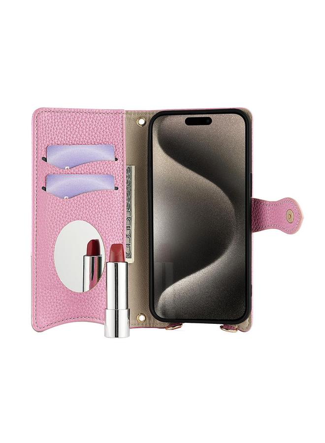 S-TOP Case For Google Pixel 6 Pro Crossbody Chain Fishtail Litchi Leather Phone Case - Image 3