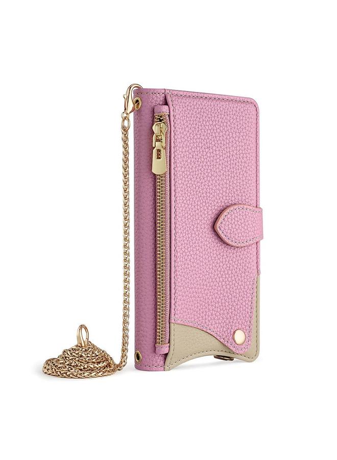 S-TOP Case For Google Pixel 6 Pro Crossbody Chain Fishtail Litchi Leather Phone Case - Image 2