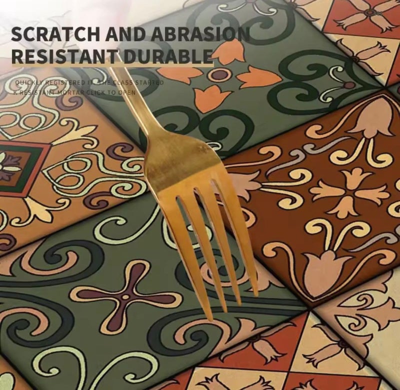 PIHARVA حصيرة باب الحمام مربعة 40x60 + 40x120 سم – حصيرة قدم مضادة للانزلاق ماصة للماء للمنزل، المطبخ، الدش، المدخل – قاعدة مطاطية سريعة الجفاف – سجادة أرضية ناعمة – متعددة الألوان (بني) - Image 3