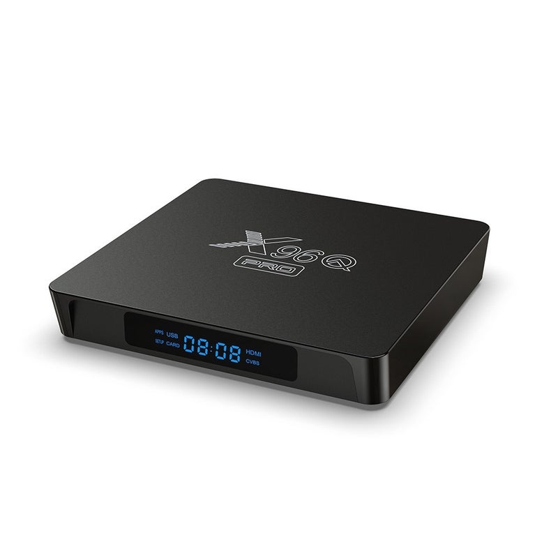 جهاز فك التشفير X96Q برو أندرويد 10 ثنائي التردد H313 تلفاز عالي الدقة 4K صندوق تلفاز - Image 2