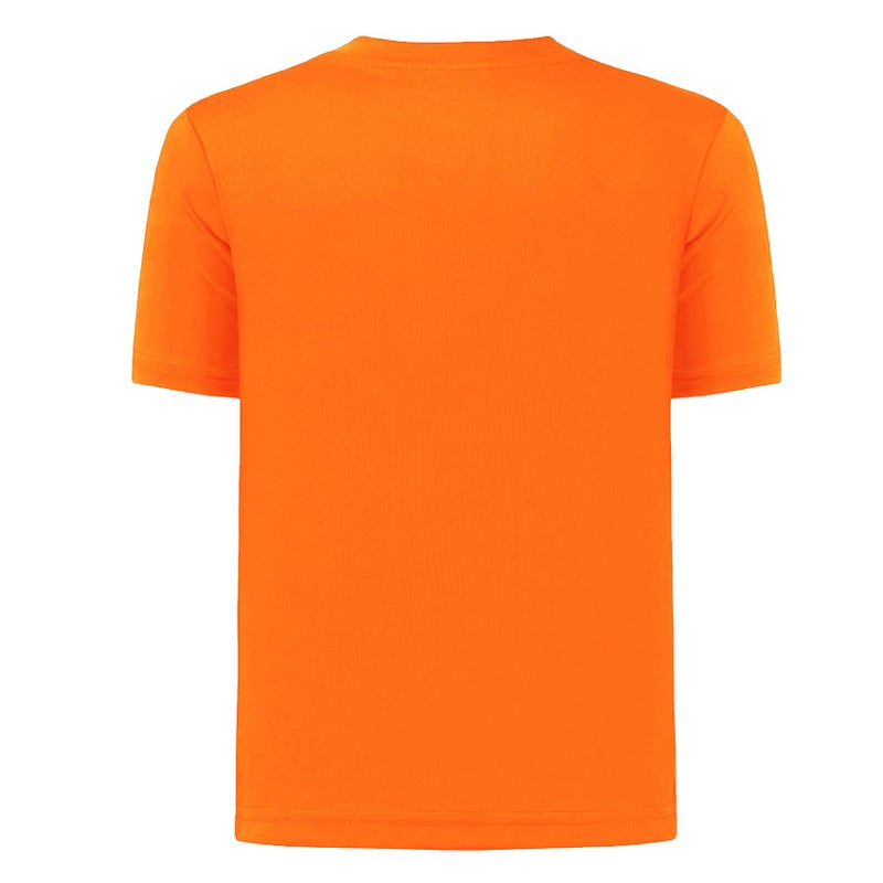 Dreammonkey 4T to Youth Neon Shirt Kids Rash Guard UPF 50+ Dry Fit Athletic Short Sleeve T Shirts for Boys and Girls (Neon Orange S) - Image 4