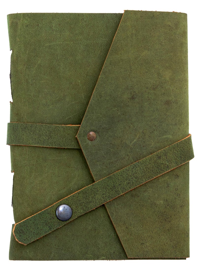 CRAFT JUNKY Vintage Leather Journal Diary - Image 5