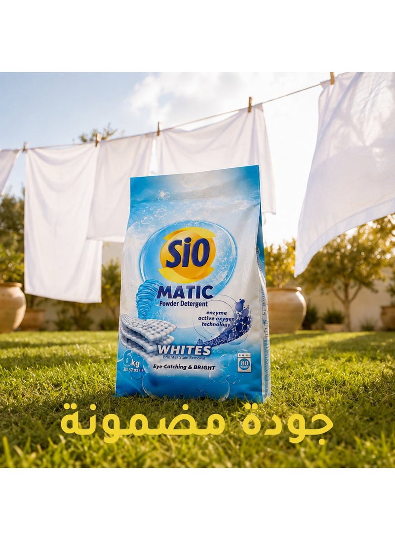 SIO Powder Detergent Matic – White 3 kg | Effective Cleaning & Brightness - Image 3