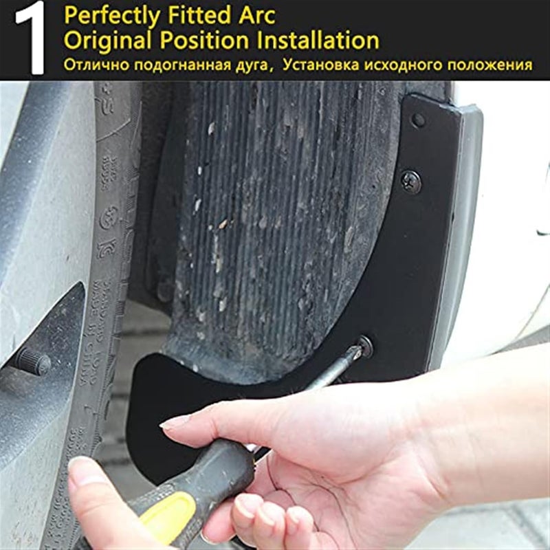 DEMULAX Mud Flaps for Tesla Model S (2016-2021) - Image 3