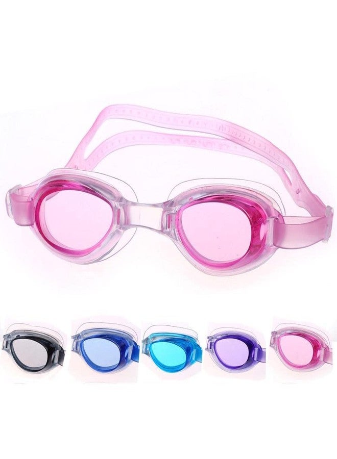 RAVIZAA Anti Fog Swimming Goggle For Adults & Kids | With Free Case & Adjustable Straps - Image 1