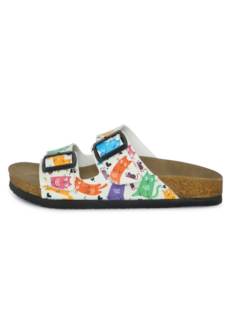 Mumka Colored Cats Sandals - Image 2