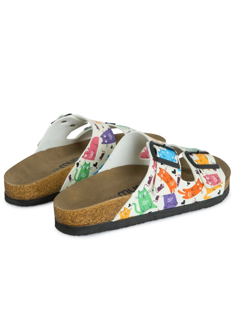 Mumka Colored Cats Sandals - Image 5