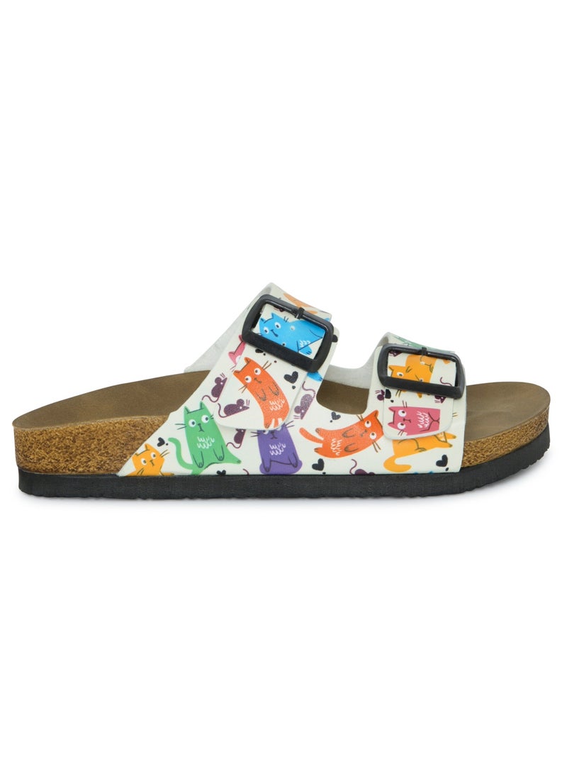 Mumka Colored Cats Sandals - Image 1