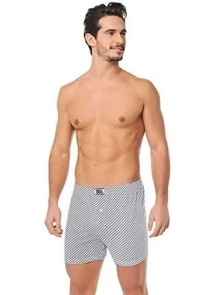 Seher Yıldızı Morning Star Morning Men's Boxer Briefs Underwear Buttoned Patterned 10 Pack