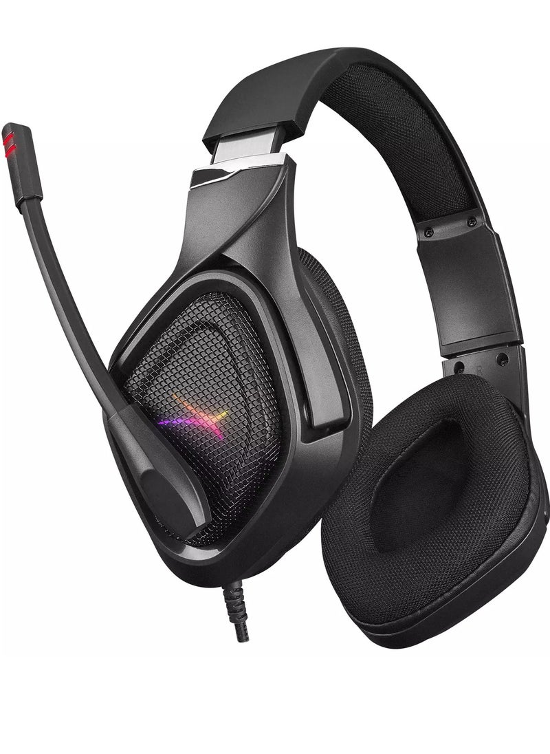Altec Lansing - ALGH9604 Gaming Headset - Mesh Earcups - Noise Cancelling Microphone - Inline Volume Control - Breaded Cable - Image 1