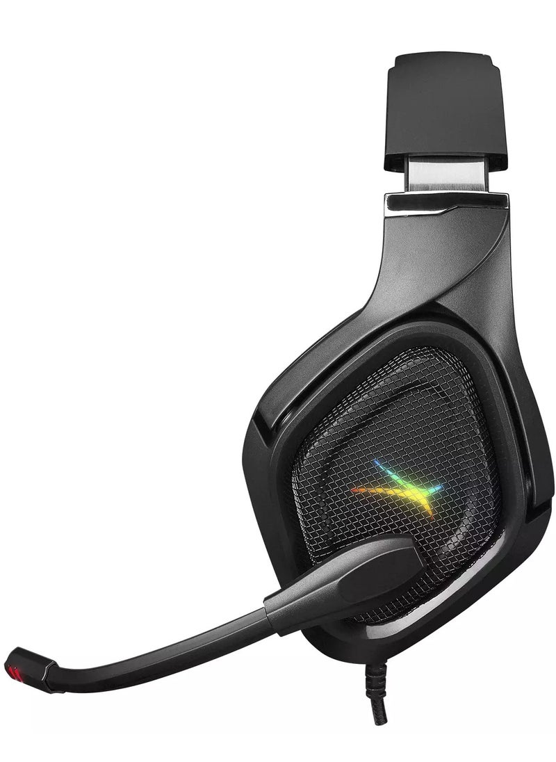 Altec Lansing - ALGH9604 Gaming Headset - Mesh Earcups - Noise Cancelling Microphone - Inline Volume Control - Breaded Cable - Image 1