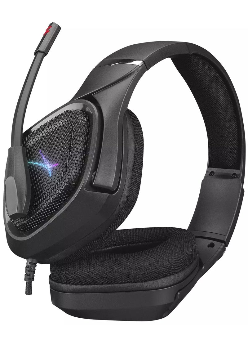 Altec Lansing - ALGH9604 Gaming Headset - Mesh Earcups - Noise Cancelling Microphone - Inline Volume Control - Breaded Cable - Image 1