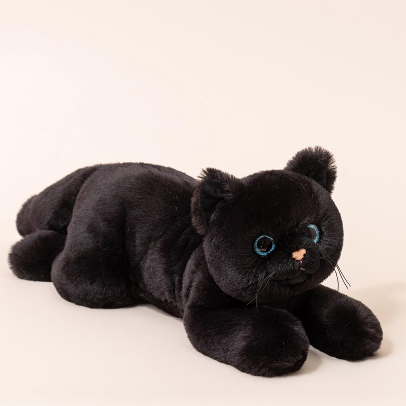 PEACH CAT Black Cat Plush Cute Kitten Stuffed Animal Soft Plushies Toy Pillow Gifts for Kids 177 - Image 3