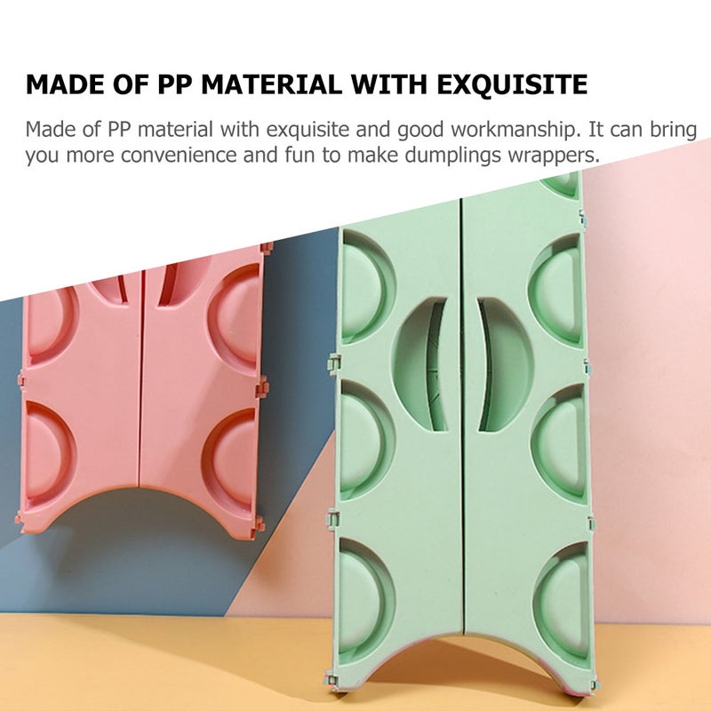 2pcs Dumpling Maker Dumpling Press Mold Ravioli Maker Machine Kitchen Gadget - Image 5