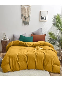 quilt cover Mustard yellow, single size