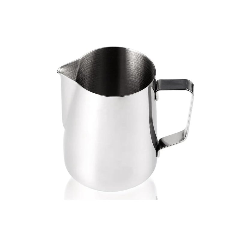 BEAN BLISS Bean Bliss Stainless Steel Milk Frothing Pitcher 600ml 20Oz Pitcher with Pour Spout Sturdy Handle Perfect for Latte Art Cappuccino Frothing Milk Premium BaristaGrade Frothing Jug - Image 1
