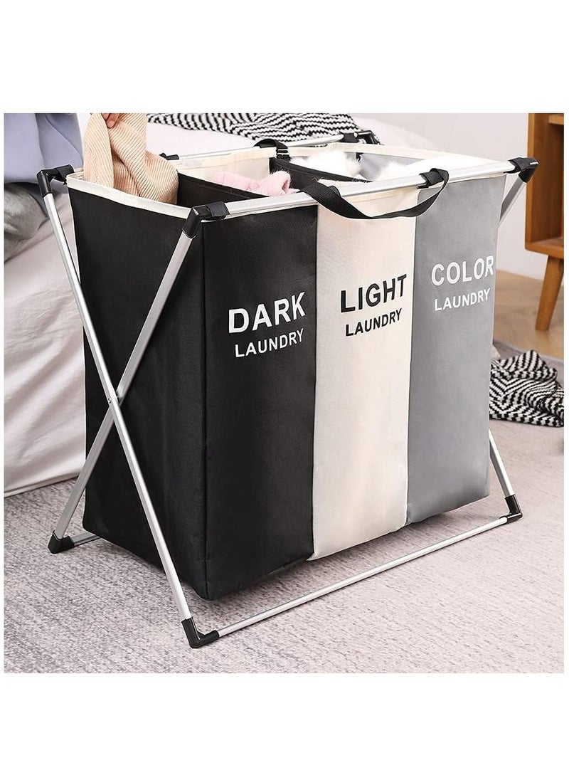 ALMUFARREJ - Laundry Storage Basket Multicolour 60x60x39cm - Image 1