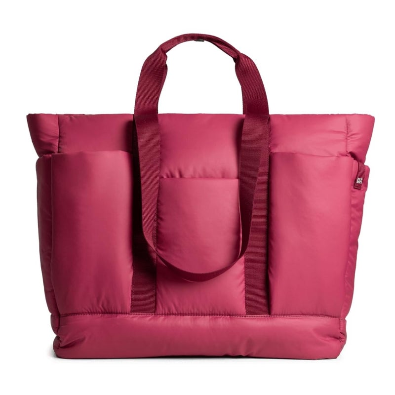 Daily Objects Idyll Tote Bag for Girls and Women| Crafted using Soft-Touch & Water-Repellent Polyester | Polyfill Cushioning on the Inside | Holds Any laptops upto 14’’ - Image 1