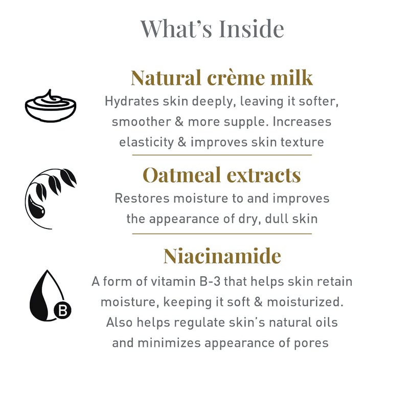 Softsens Naturally Soft Skin Body Lotion With Hydrating Milk Creme  Oats Extract  48H Moisturization  Parabens Sulfates SLS SLES Free 200ml - Image 2