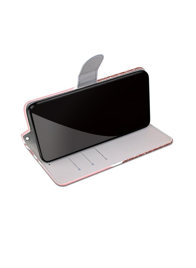 S-TOP Case For Motorola Moto G8 Power Coloured Drawing Cross Texture Horizontal Flip PU Leather Case with Holder & Card Slots & Wallet & Lanyard - Image 4