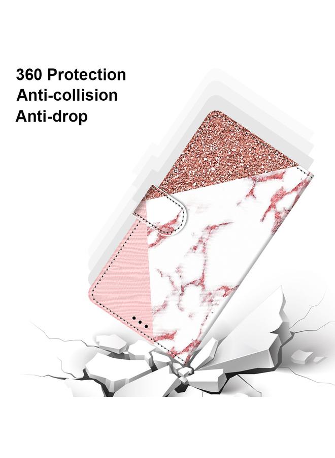 S-TOP Case For Motorola Moto G8 Power Coloured Drawing Cross Texture Horizontal Flip PU Leather Case with Holder & Card Slots & Wallet & Lanyard - Image 5