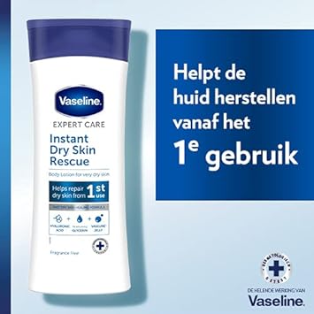 Vaseline لوشن الجسم فازلين إكسبيرت كير لإنقاذ البشرة الجافة الفورية مرطب مختبر جلدياً للبشرة الجافة جداً 400 مل عبوة من 2 - Image 5