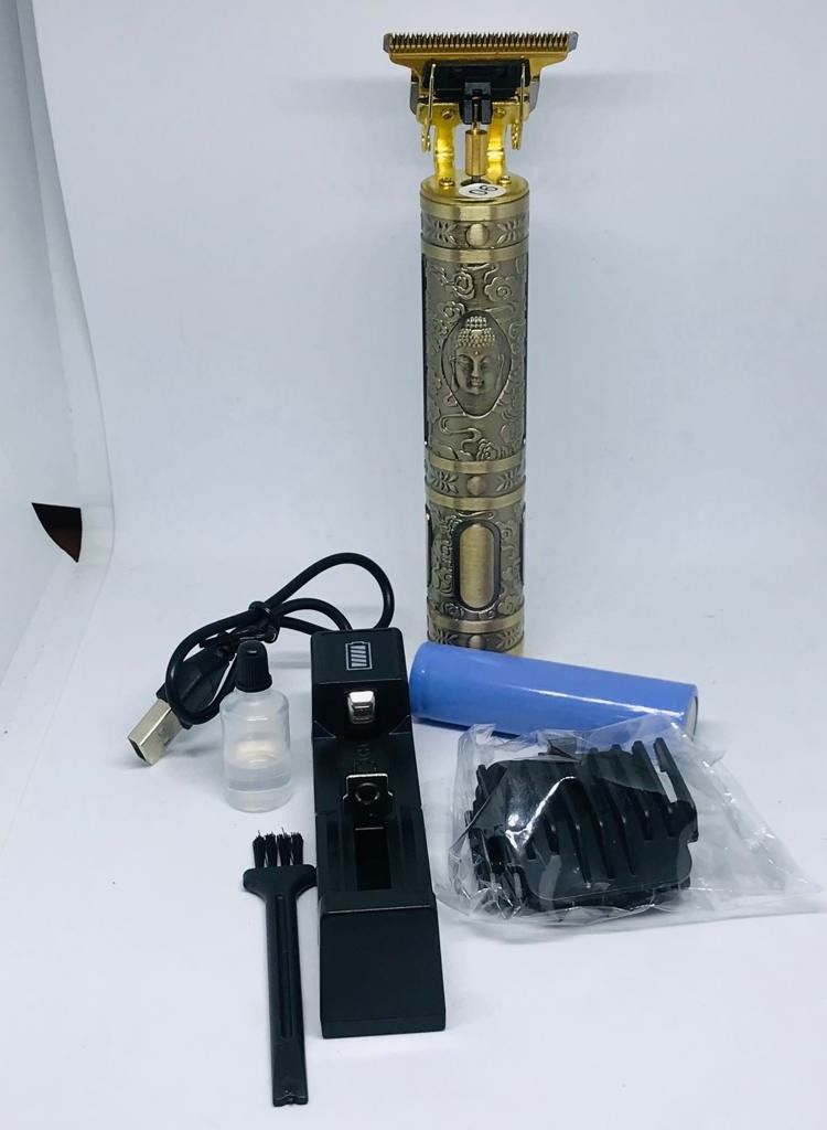 Daling 7-Piece Professional Adjustable Blade Clipper Set Gold/Black 64x30x40cm - Image 5