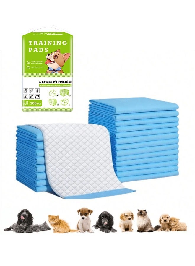 Thickened Disposable Absorbent Quick Drying Leak Proof Pet Urine Pad Puppy Potty Training Pad 33X45cm 100 Pieces - Image 2