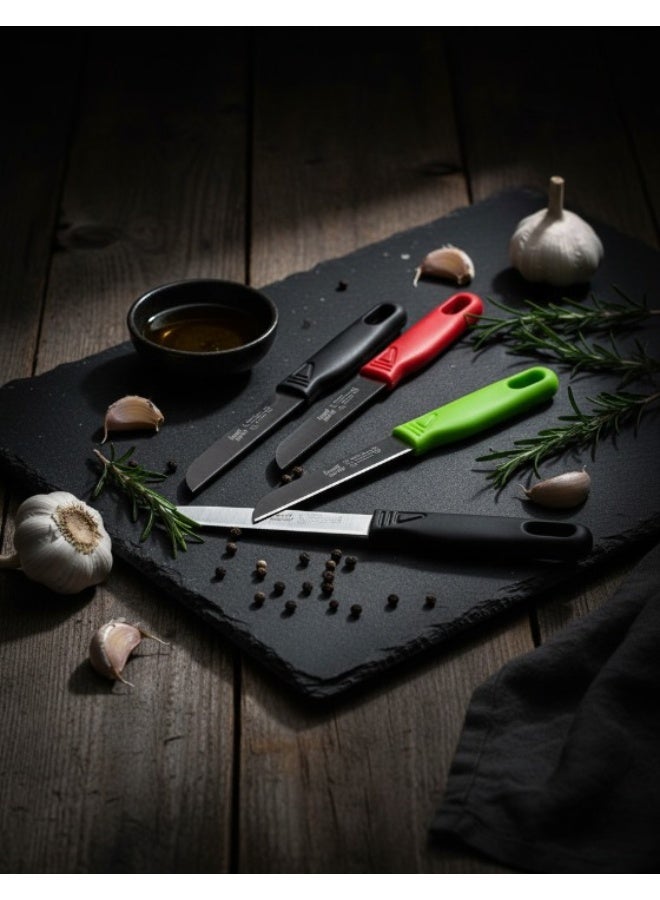سويت هوم طقم سكاكين مكون من 12 قطعة مع حافة شفرة حادة للغاية للتقطيع الدقيق، مثالي للخضراوات والفواكه واللحوم الخالية من العظم، غير لاصق ولا يسبب الخدش، أفضل هدية للمطبخ لمحبي الطبخ والطهاة - Image 3