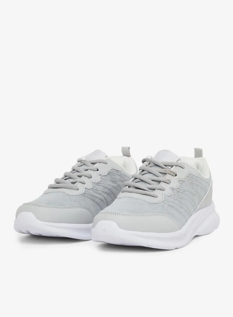 Styli Panelled Lace Up Sneakers