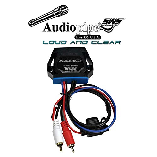 Audiopipe Marine Wireless Music Stream Audio Receiver (AP-BTM-1200), Blutooth 5.0 Adaptor, RCA Stereo Outputs, Perfect for Marine, ATV, UTV, Golf Car, Home Music - Image 2