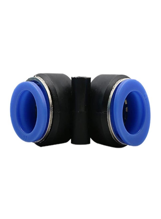 Metaland Elbow Push to Connect Fitting, 1/2" OD Pneumatic Air Line 90 Degree Quick Push Lock Adapters (Pack of 10) - Image 2