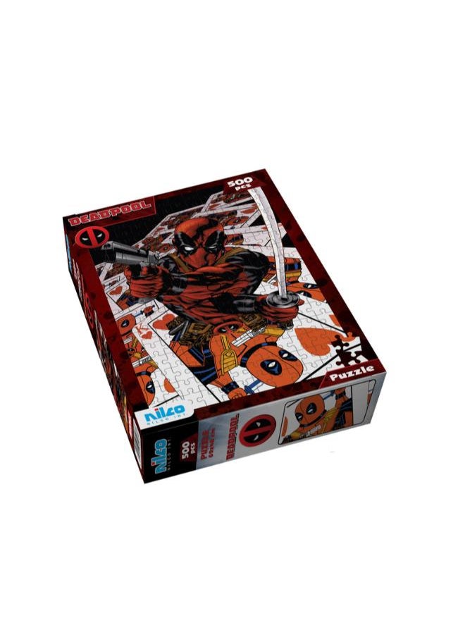 Disney - Marvel puzzle Deadpool-500PCS-69x48cm - Image 1