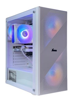 GLA3B White Delta Gaming PC, Intel Core i5-12400F CPU, NVIDIA GeForce RTX 4060 GPU, 16GB RAM, 1TB M.2 Storage