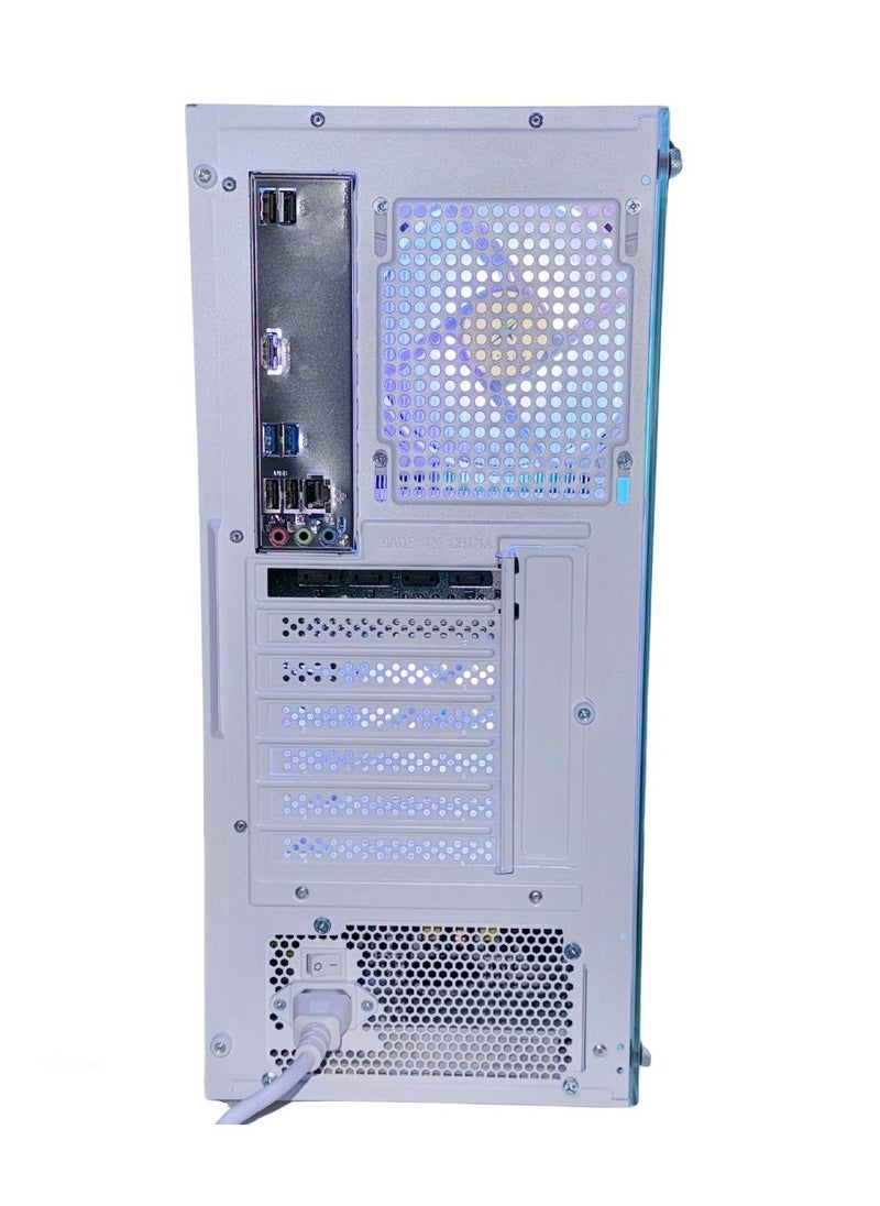 GLA3B - GLA3B White Delta Gaming PC, Intel Core i5-12400F CPU, NVIDIA GeForce RTX 4060 GPU, 16GB RAM, 1TB M.2 Storage - Image 1