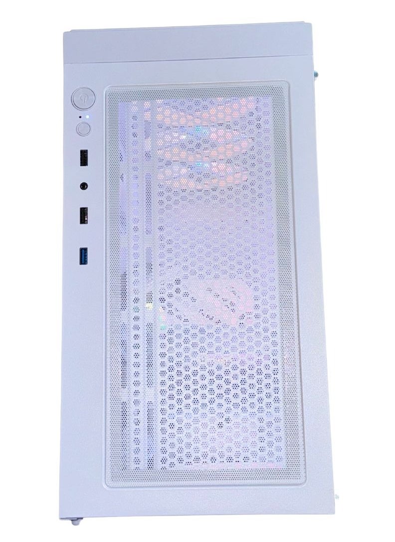 GLA3B - GLA3B White Delta Gaming PC, Intel Core i5-12400F CPU, NVIDIA GeForce RTX 4060 GPU, 16GB RAM, 1TB M.2 Storage - Image 1