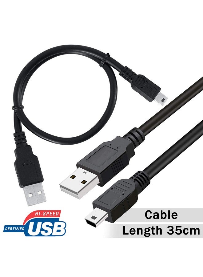 SinLoon Usb 2.0 Typeb Printer Cable (2Pack) Usb 2.0 B Female To Typeb Male (90 Degree Up + Down Right Angle) Printer Short Extension Cable For Printer Scanner Mobile Hdd And More (Updown) - Image 2